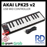 AKAI LPK25 v2 usb midi keyboard controller 25 key